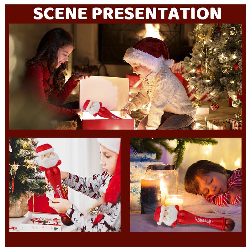 Children's Christmas Gift Christmas Bubble Machine