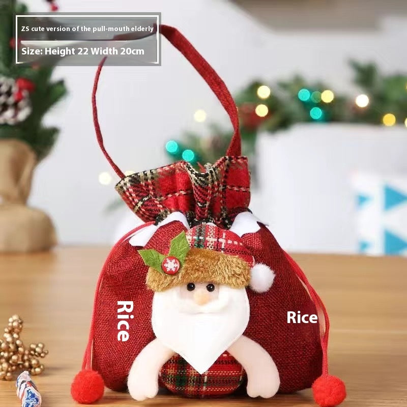 Christmas Children Gift Bag Christmas Eve Candy Bag Christmas Candy Packaging Gift Bag